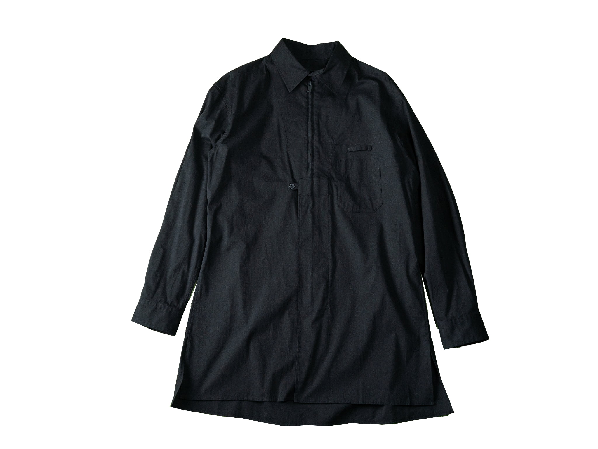 Y-3 IW7461-APPA24 NEW SHIRT ワイスリー 長袖シャツ ブラック ユニセックス ジップ