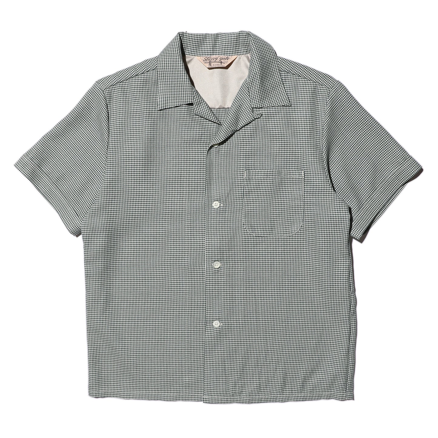 ジェラード SG02105 Westcoast shirt ウエストコースト シャツ グラスグリーン 半袖 レーヨン シャツ