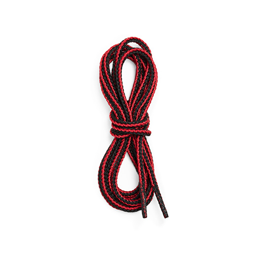 REDWING(レッドウィング) LACES STYLE NO.93019 48" Taslan Laces Black /Red 48インチ タスランレース ブラック/レッド  Made in USA