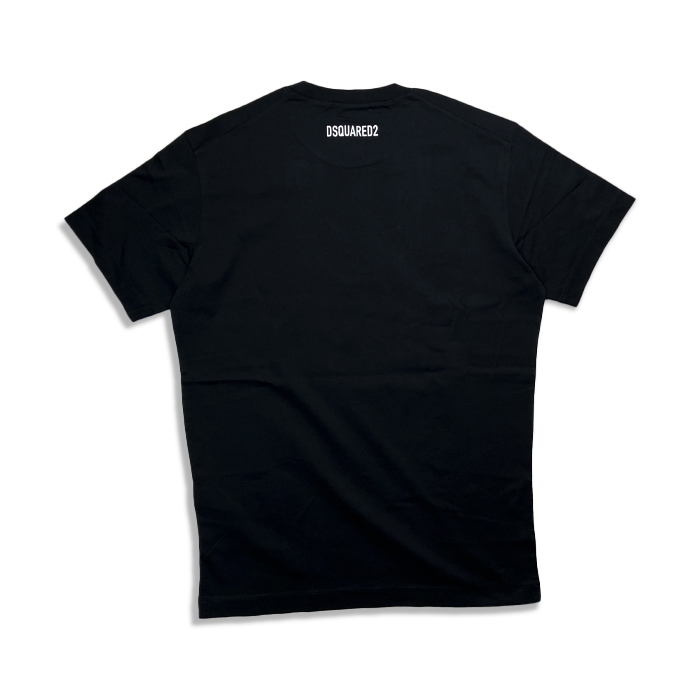 DSQUARED2(ディースクエアード)DSQ2 Big Leaf T-Shirt BLACK S74GD0786