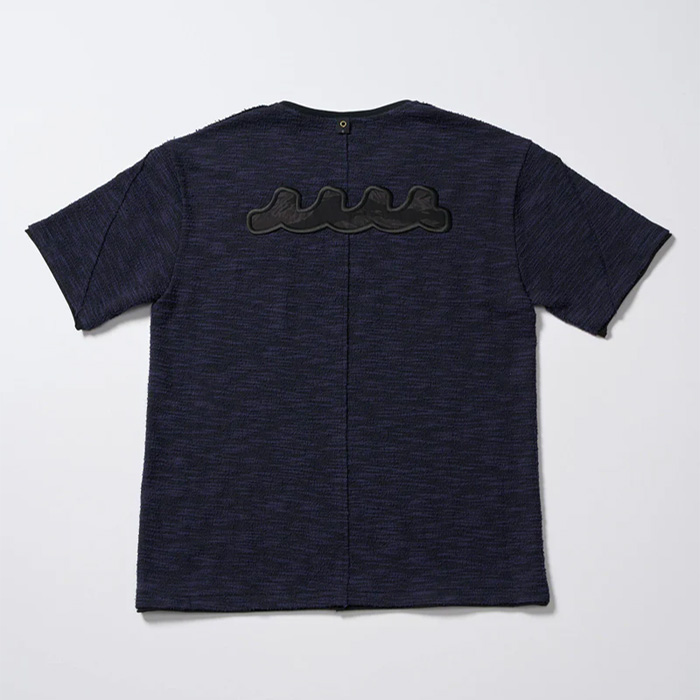muta(ムータ) × wjk(ダヴルジェイケイ) 702 mw02 knit jacquard relax S/S navy (59)