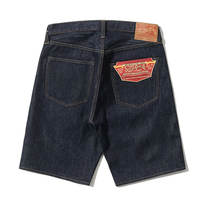 SUGAR CANE（シュガーケーン）Lot No. SC51947 / 14.25oz. DENIM 1947 MODEL SHORTS:421A) ONE WASH