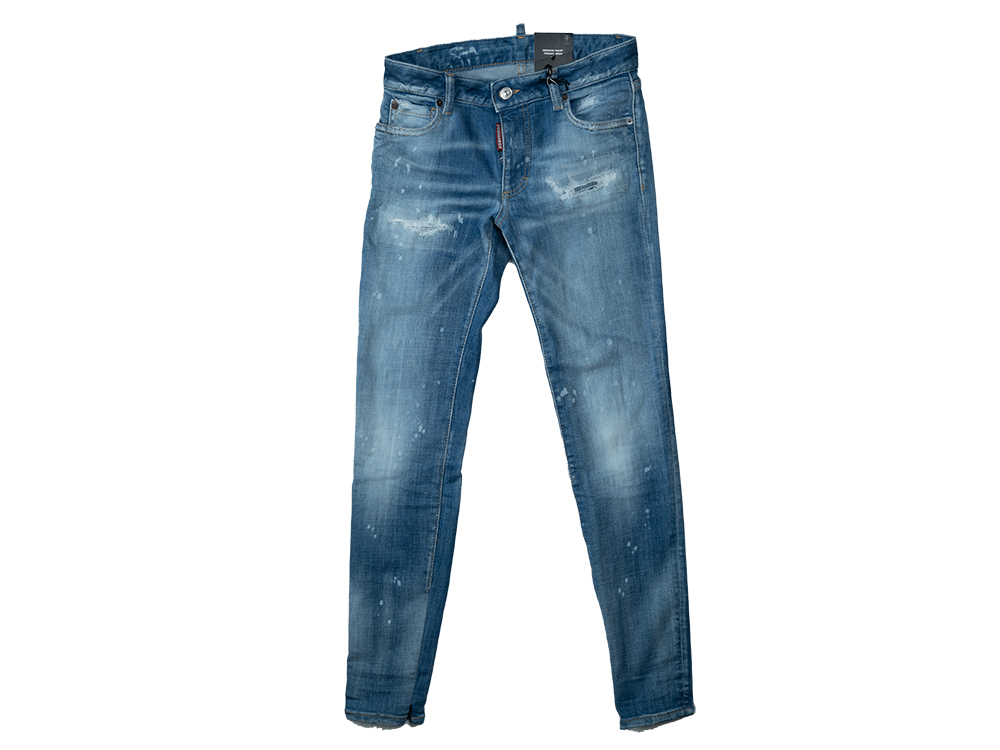 DSQUARED2 "MEDIUM WAIST TWIGGY JEAN" ジェニファージーンズ S75LB1034 レディース