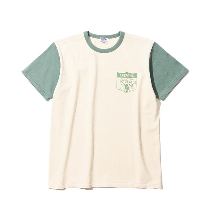 PHERROW'S(フェローズ)26S-PMT-TT2:S.WHITE × SAGE