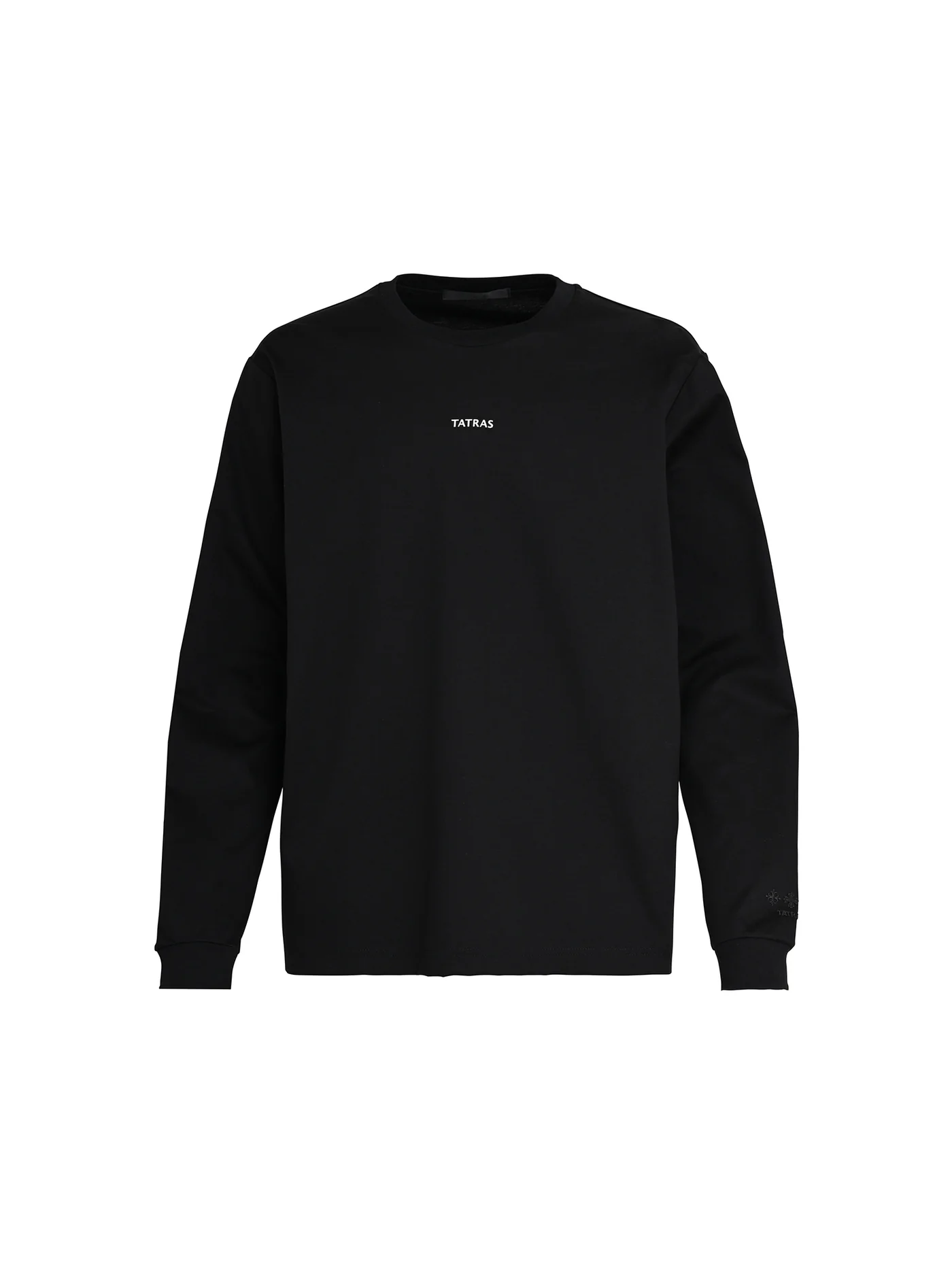タトラス MJXA0211083588 SCILLATO スシラット ブラック メンズ 長袖 Tシャツ カットソー