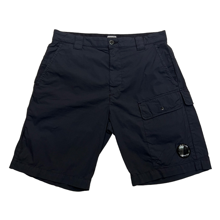 C.P. COMPANY(シーピーカンパニー) 18CMBE111A BERMUDA CARGO 50 FILI STRETCH BLACK