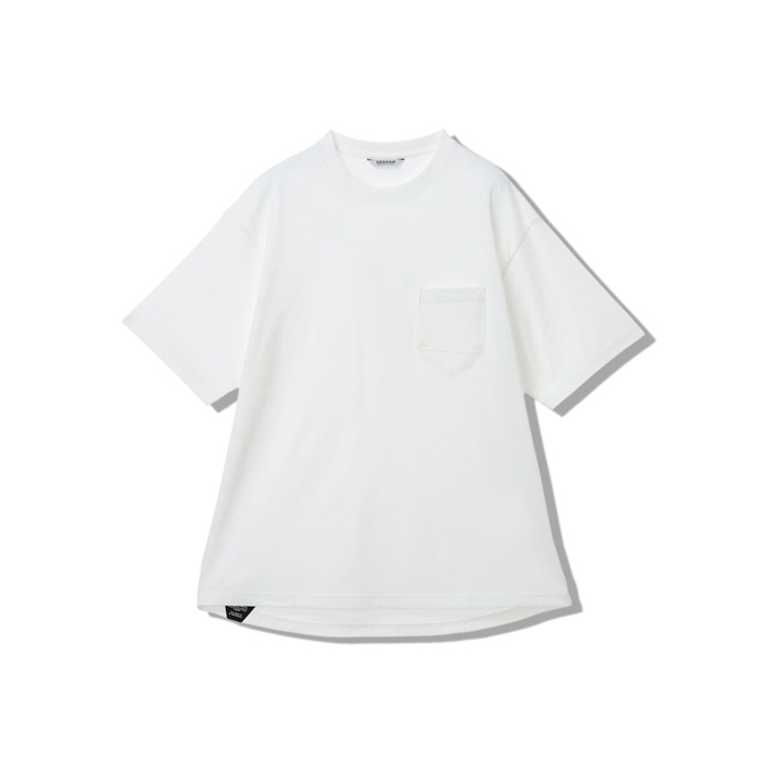 DENHAM(デンハム) 【期間限定8月末まで】01-24-03-52-001 7 POCKET SS TEE WHITE