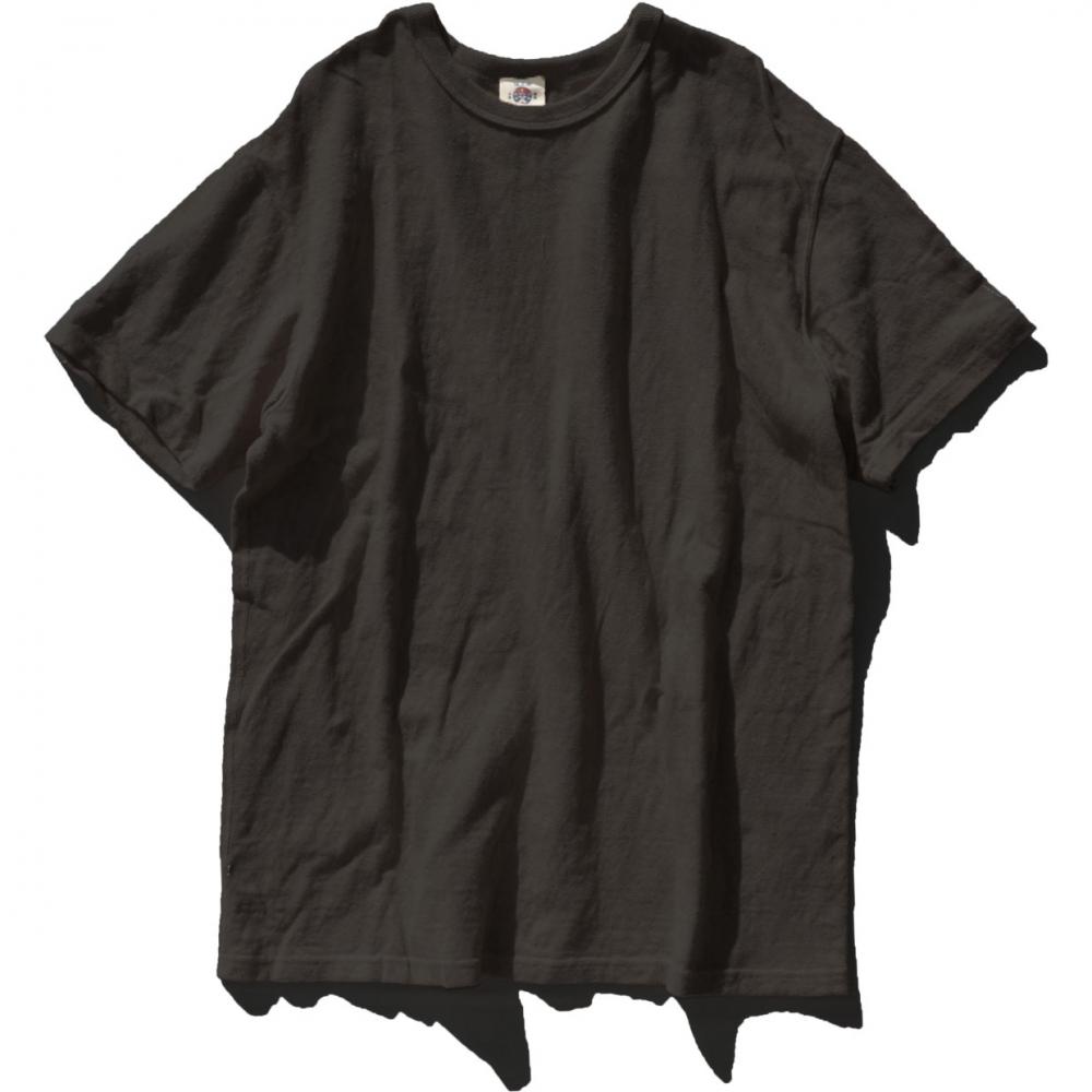 サムライジーンズ SJST-SC01 サムライコットン 10/- 零天竺 Tシャツ:黒豆
