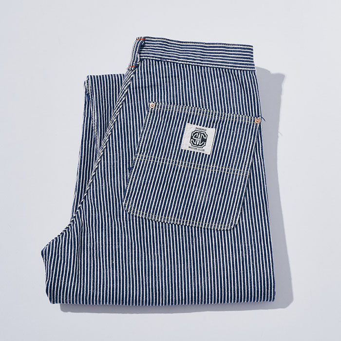 SAMURAI JEANS(サムライジーンズ)SM810DX-HC (17ozヒッコリーデニムワークパンツ)