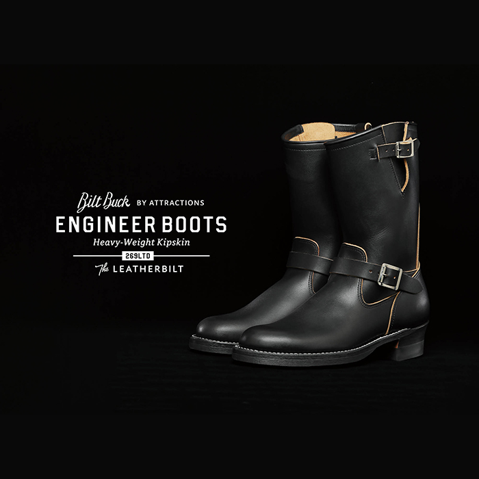 【Engineer Boots-Heavy Weight Kipskin”Lot.269LTD”】