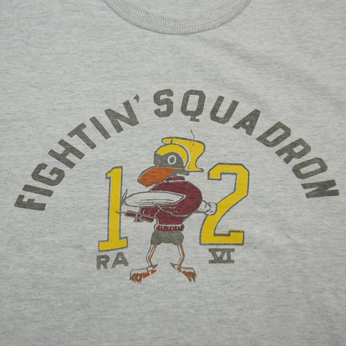 ザリアルマッコイズ TEE FIGHTIN SQUADRON (XL) - Tシャツ/カットソー