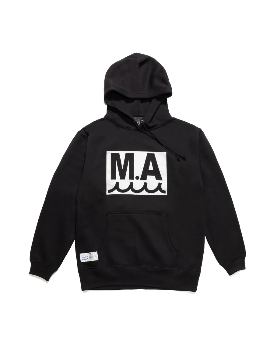 ACANTHUS × muta MARINE MA Logo Hooded MMAC-MA2537 ブラック