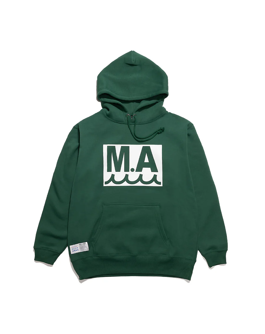 ACANTHUS × muta MARINE MA Logo Hooded MMAC-MA2537 グリーン