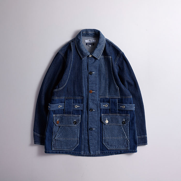 FDMTL(ファンダメンタル)COVERALL JACKET 3YR WASH FA26JK31U