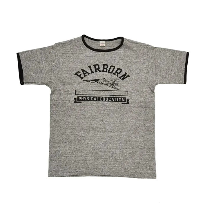 WAREHOUSE & CO.(ウエアハウス) Lot 4059 リンガーT FAIRBORN:杢グレー/スミクロ