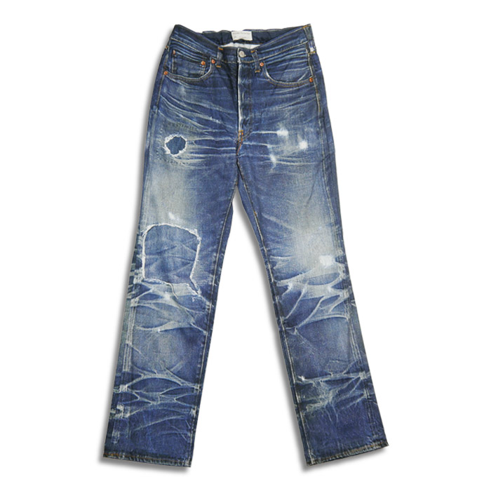 トルク TA-5001 Tronpe L’oeil Printed Stretch Trousers (1960s Jeans) デニムパンツ ジーンズ メンズ