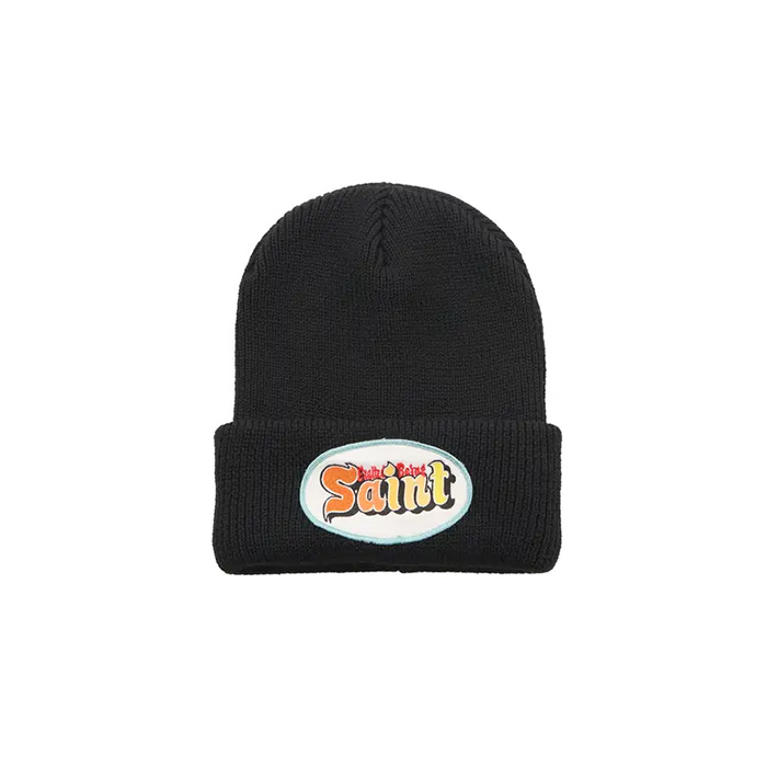SAINT Mxxxxxx(セントマイケル) SM-HR1-0000-096 / KNIT CAP / SAINT / BLACK