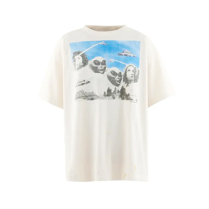 SAINT Mxxxxxx(セントマイケル)×Sean Wotherspoon(ショーン・ウォザースプーン) SM-HR8-0000-C22 / SW_SS TEE / KIKI / WHITE