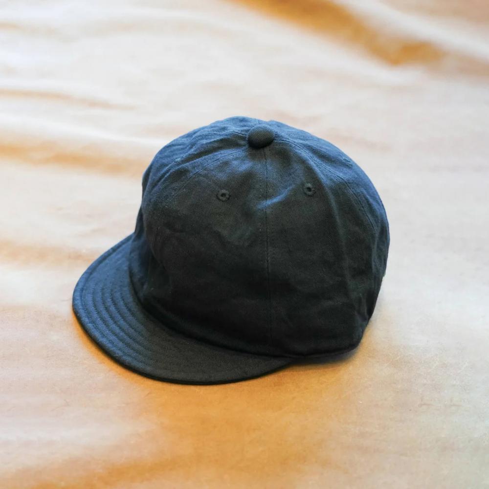 ミスターファットマン 5203006 Billie ブラック メンズ キャップ 帽子 硫化染め サイズ調整可能