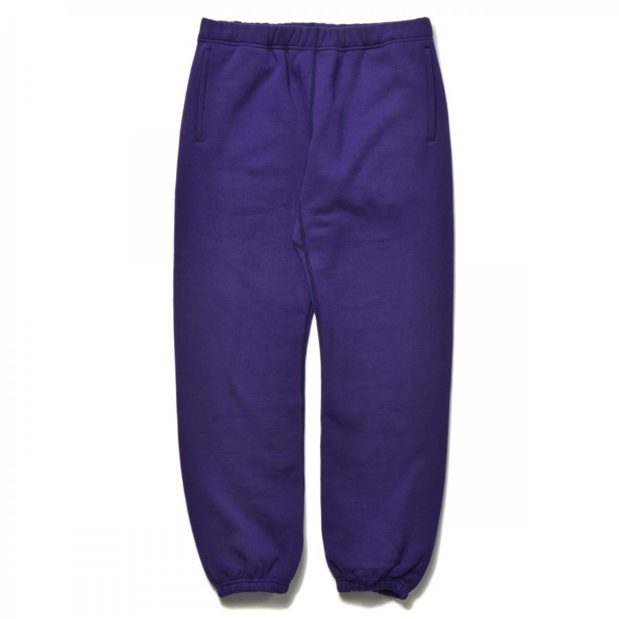 10 oz. LOOPWHEEL SWEATPANTS:PURPLE