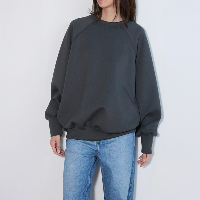 アッパーハイツ 254CW02 THE BROOKE 3D (ザ ブルックスリーディー） CHARCOAL レディース カットソー