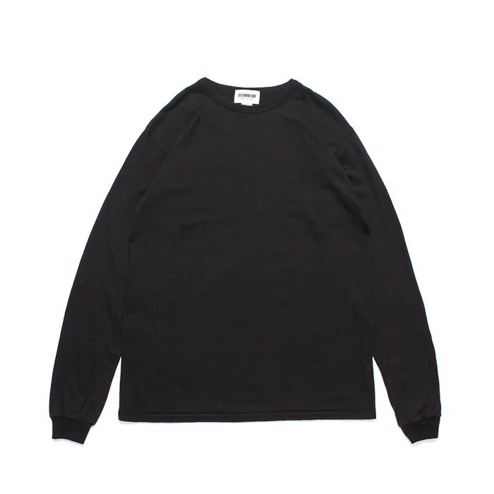 8812 LS:BLACK ロングスリーブ　Tシャツ