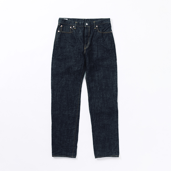 0611 15.5oz SLUB-NEP DENIM RELAX FIT BUTTON FLY