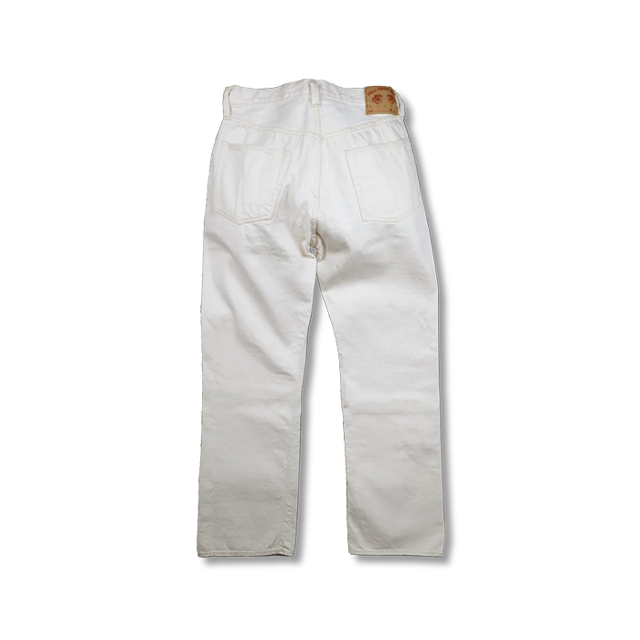 FULL COUNT(フルカウント)S0105ECSSW WWII Model 11.5oz Ecru Denim Pants (One Wash)