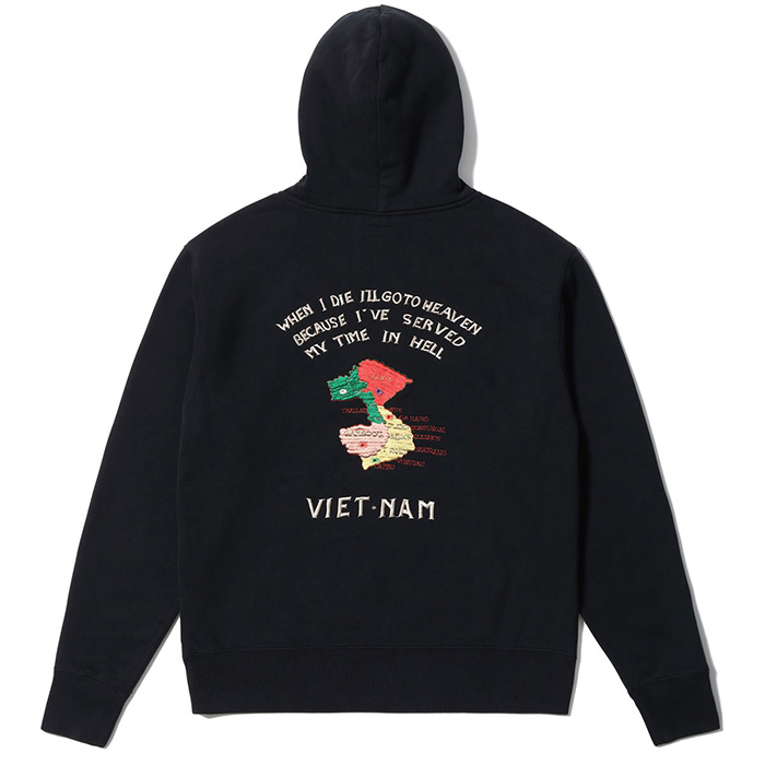 Lot No. TT69651 / SUKA HOODED PARKA EMBROIDERED “VIET-NAM”