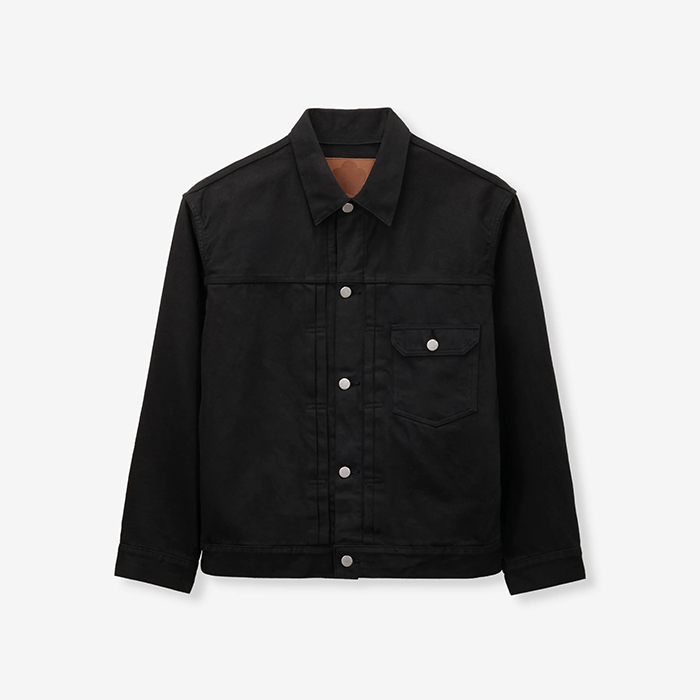 #001 DENIM JACKET - KYOTOMONTSUKI DYED