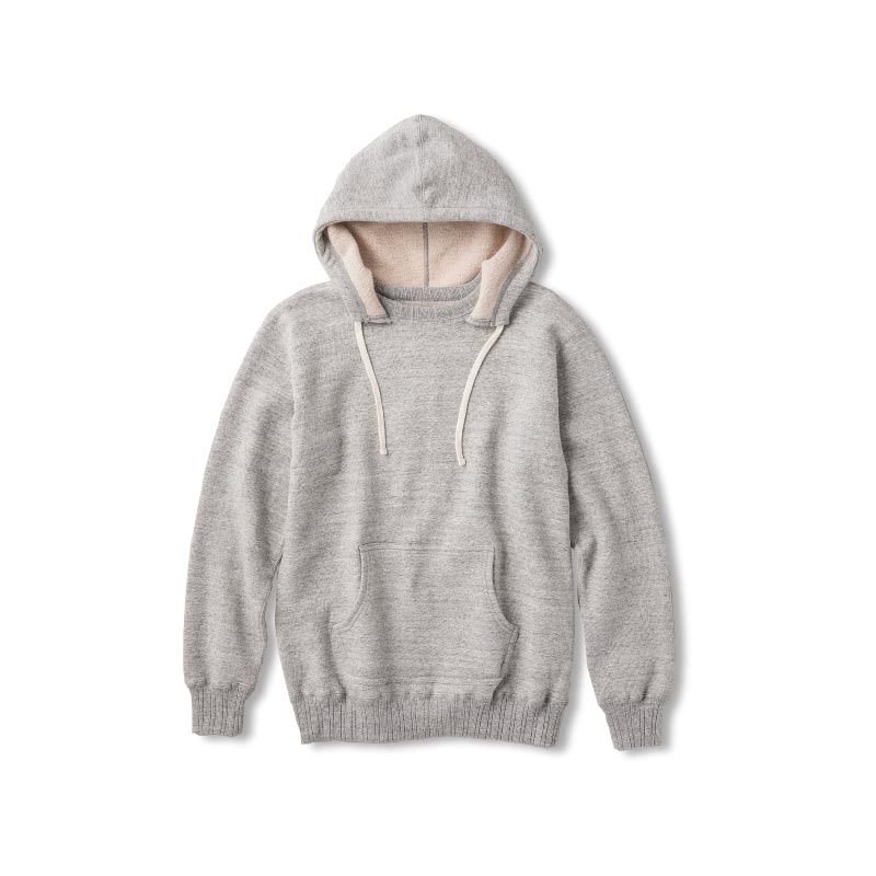 フルカウント 3745-22 After Hood Sweat Shirt Mother Cotton H.GRY メンズ 後付けフード パーカー