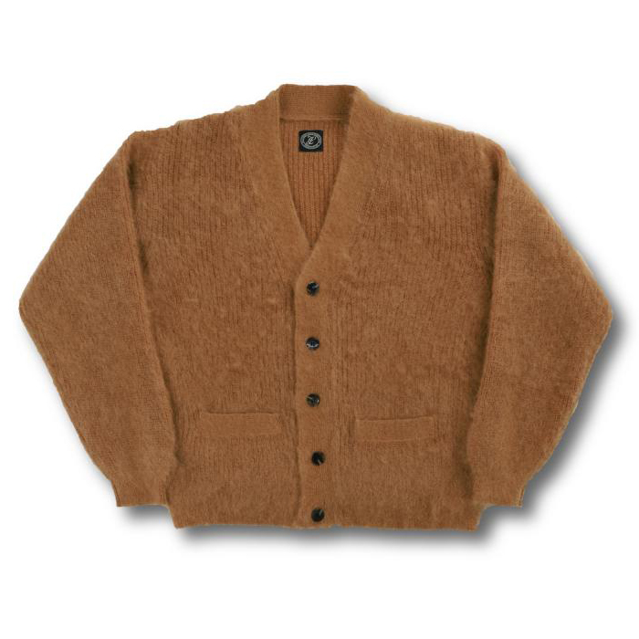 FULL COUNT(フルカウント)3775 Kid Mohair Cardigan:Lit.Brn