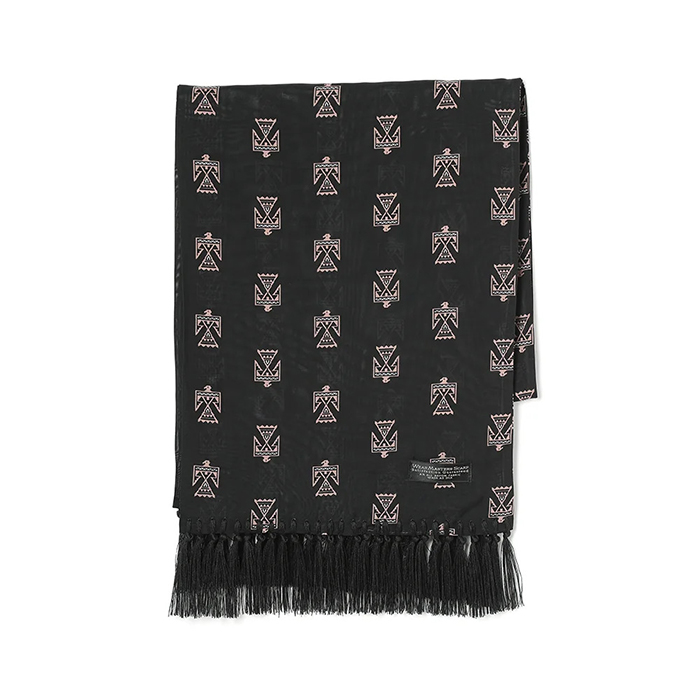 WEARMASTERS(ウエアマスターズ)WEARMASTERS Scarf Black Thunderbird