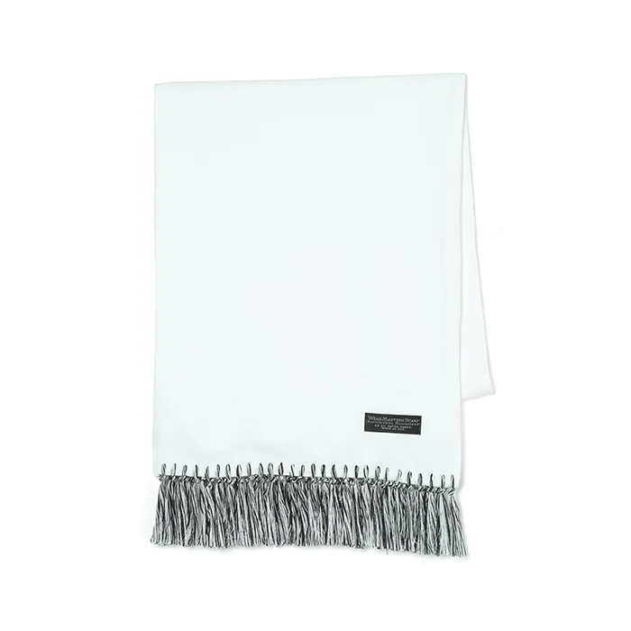 WEARMASTERS(ウエアマスターズ)WEARMASTERS Scarf White Solid
