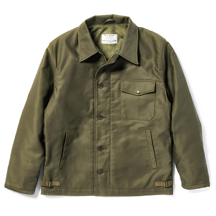 The REAL McCOY'S(ザ・リアルマッコイズ)U.S.N. A-2 DECK JACKET REAL McCOY MFG.