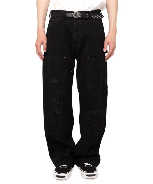 Boro Painter Pants:BLACK