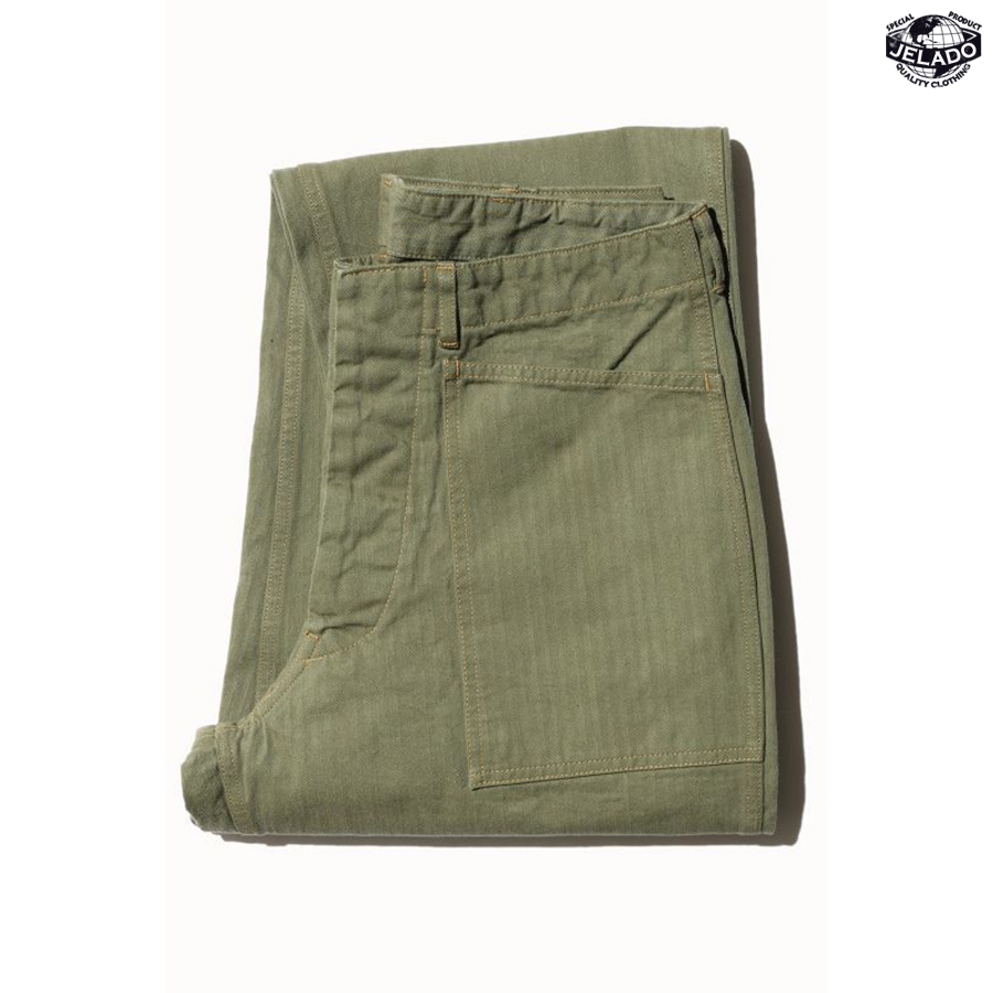  "JOHN GLUCKOW" Field Trousers オリーブ [JG94301]