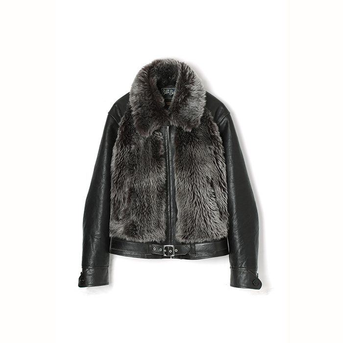 BILTBUCK(ビルトバック)500SP Mud-Dyed Horsehide Grizzly Jacket