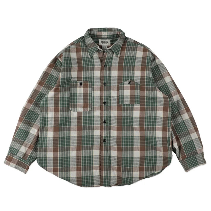 BOWWOW(バウワウ) BWU-MPFS MOUNTAIN POCKET FLANNEL SHIRT