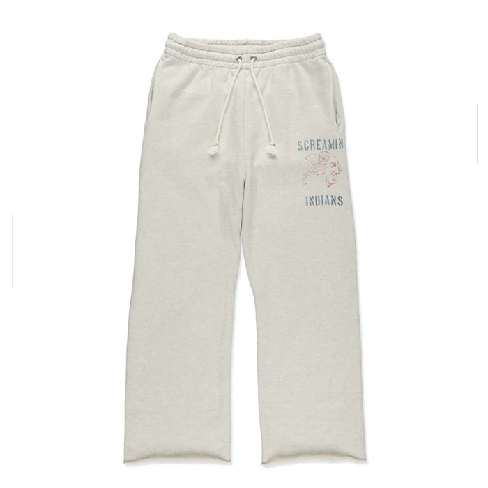 SCREAMIN INDIANS SWEAT PANTS AGED