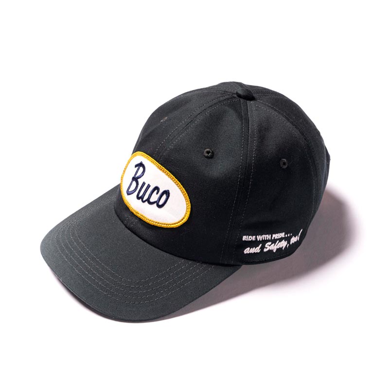 ブコ BA24102 BUCO LOGO CAP / OVAL チャコール メンズ オーバル ロゴ ベースボールキャップ 帽子