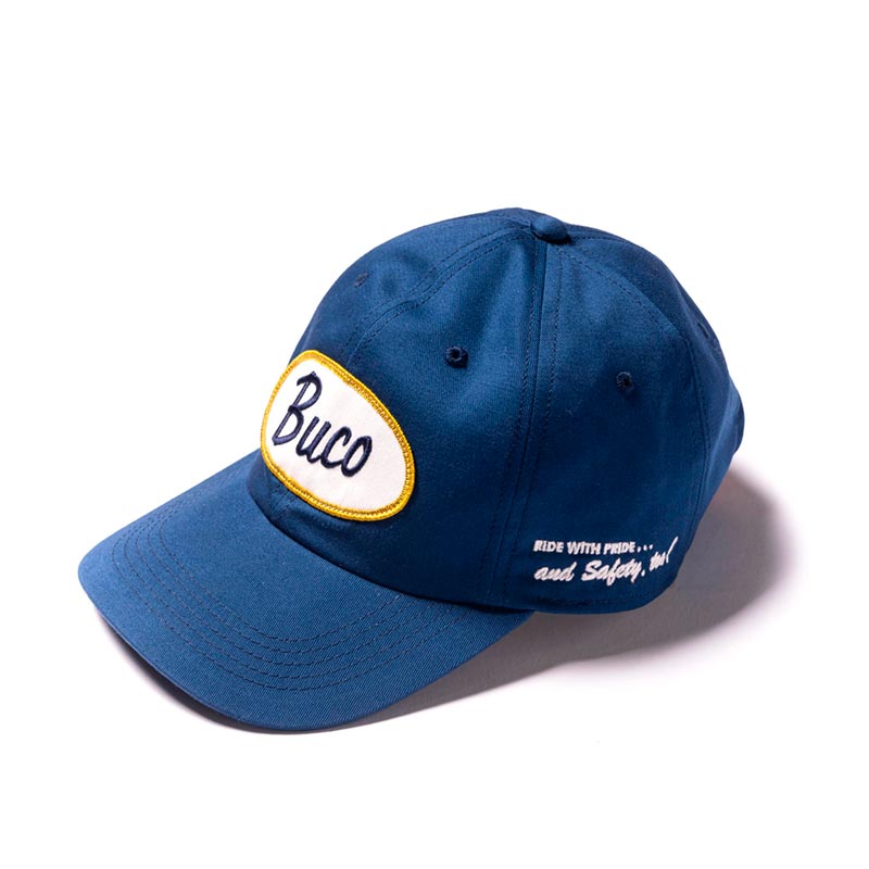 ブコ BA24102 BUCO LOGO CAP / OVAL コバルト メンズ オーバル ロゴ ベースボールキャップ 帽子