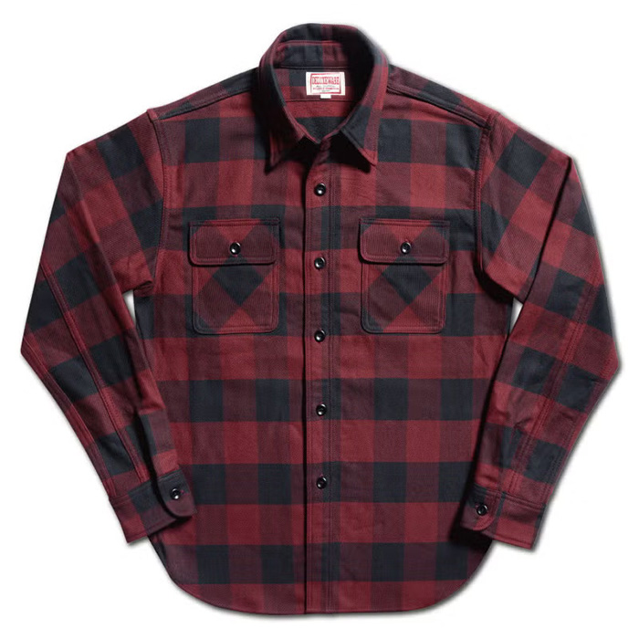 DELUXEWARE(デラックスウェア)  HV-00A[50s BUFFALO CHECK] :RED