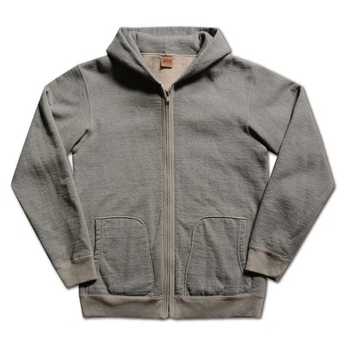 DELUXEWARE(デラックスウェア)  SPZ-00[FULLZIP PARKA PLAIN] :杢GRAY.BEIGE