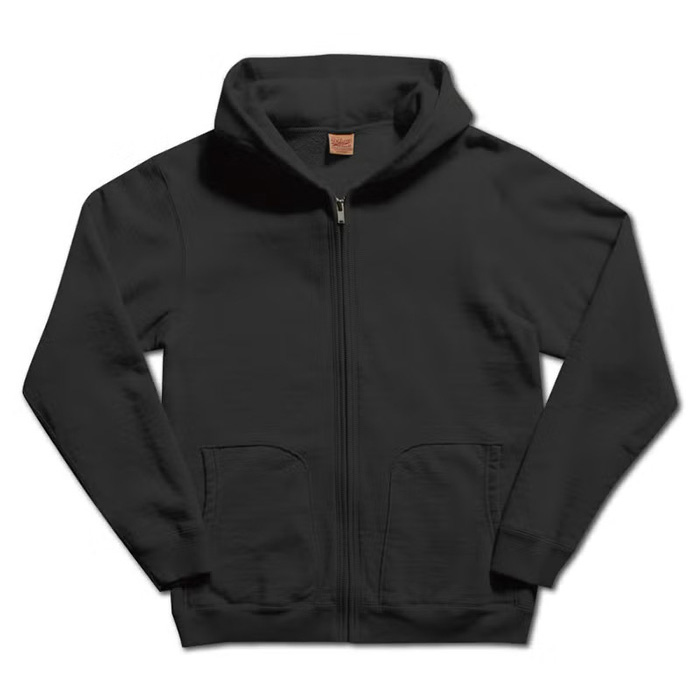 DELUXEWARE(デラックスウェア)  SPZ-00[FULLZIP PARKA PLAIN] :CORE.BLACK