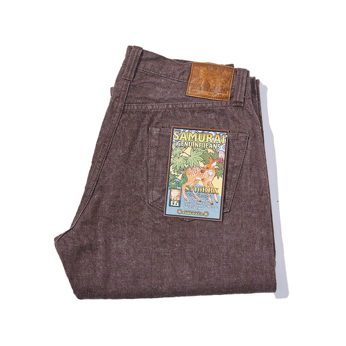SAMURAI JEANS(サムライジーンズ)S310BRX (ブラウンデニムスーパーワイドモデル)