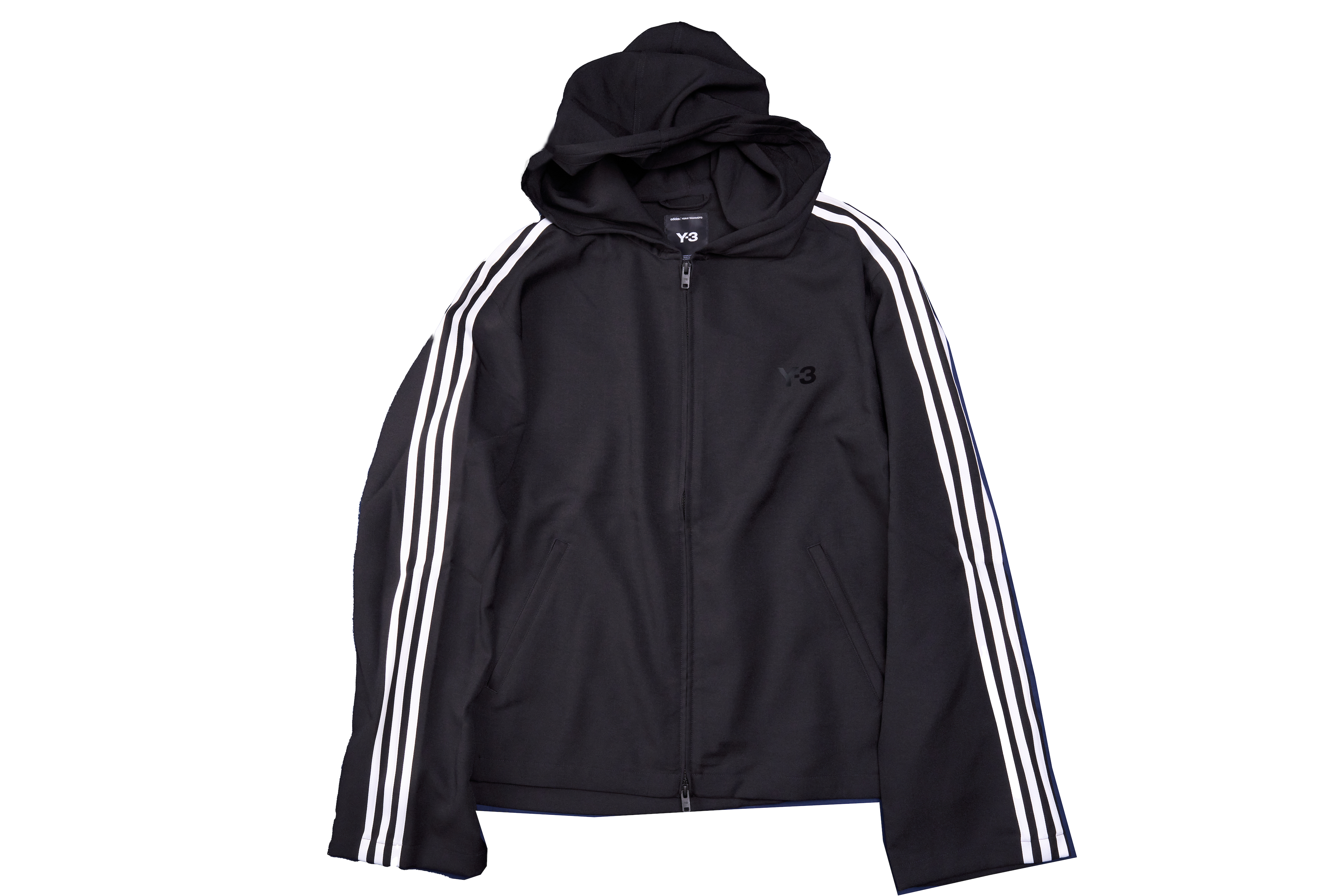 Y-3(ワイスリー) JW7354-APPA25 Y3-A25-0000-192 U HOODED TRACK TOP 3STRIPE トラックジャケット