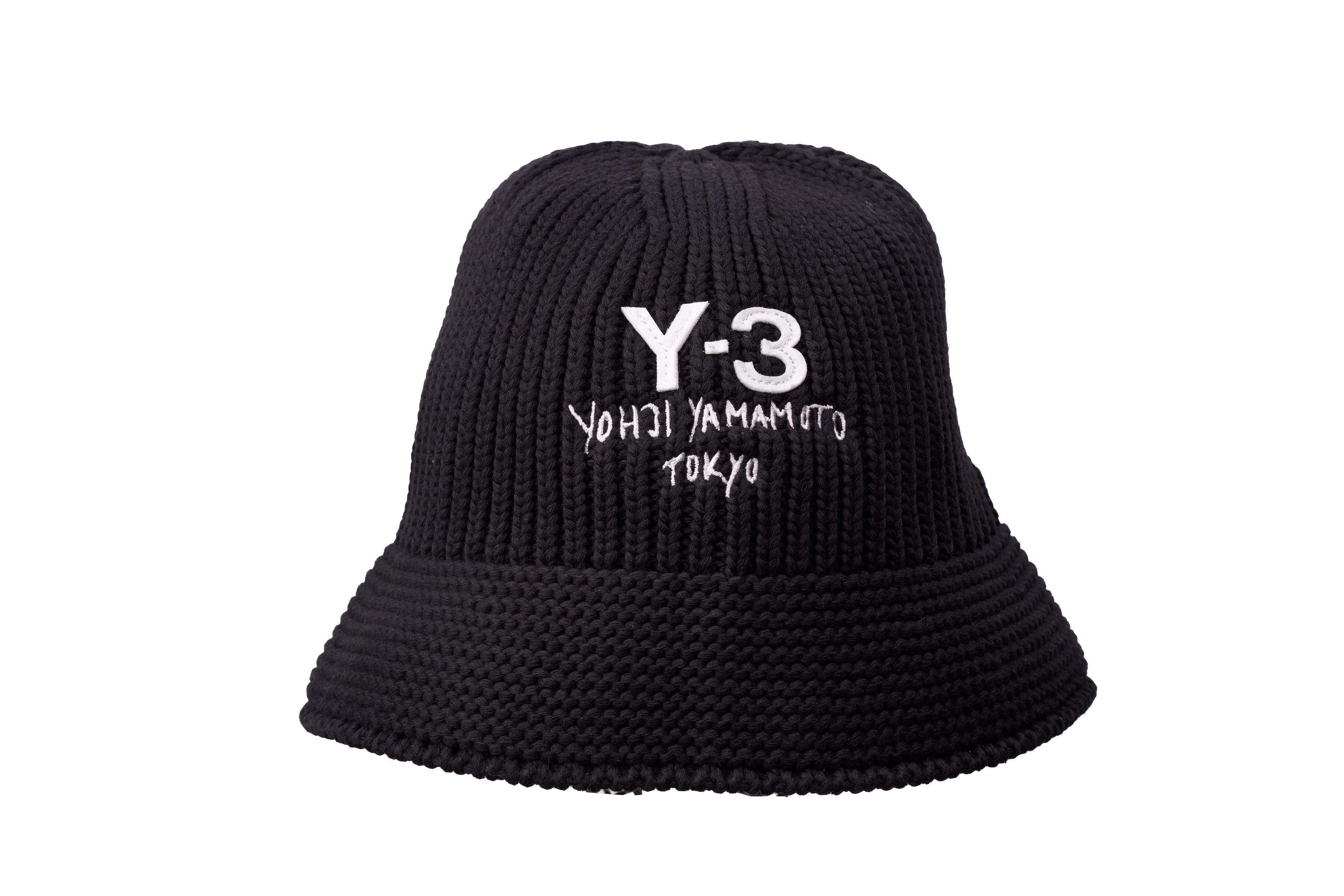 Y-3(ワイスリー) JX8305-ACCA25 Y3-A25-0000-411 U Y-3 KNITTED HAT ブラック バケットハット