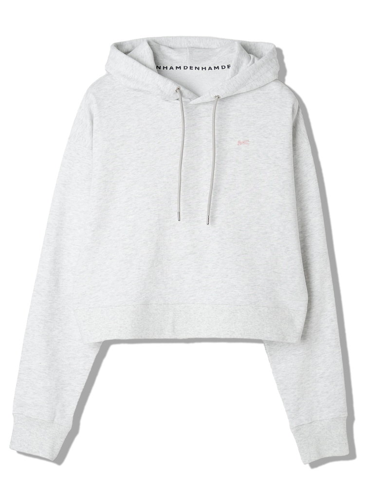 DENHAM(デンハム) SHORT HOODY 02250160050 プルオーバーパーカー グレー