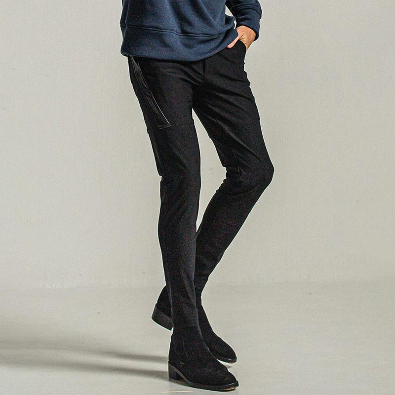 34th Collection リサウンドクロージング  RC34-ST-026H TYLER PANTS BLACK メンズ イージパンツ タイラー 裏起毛 2024年10月末入荷予定